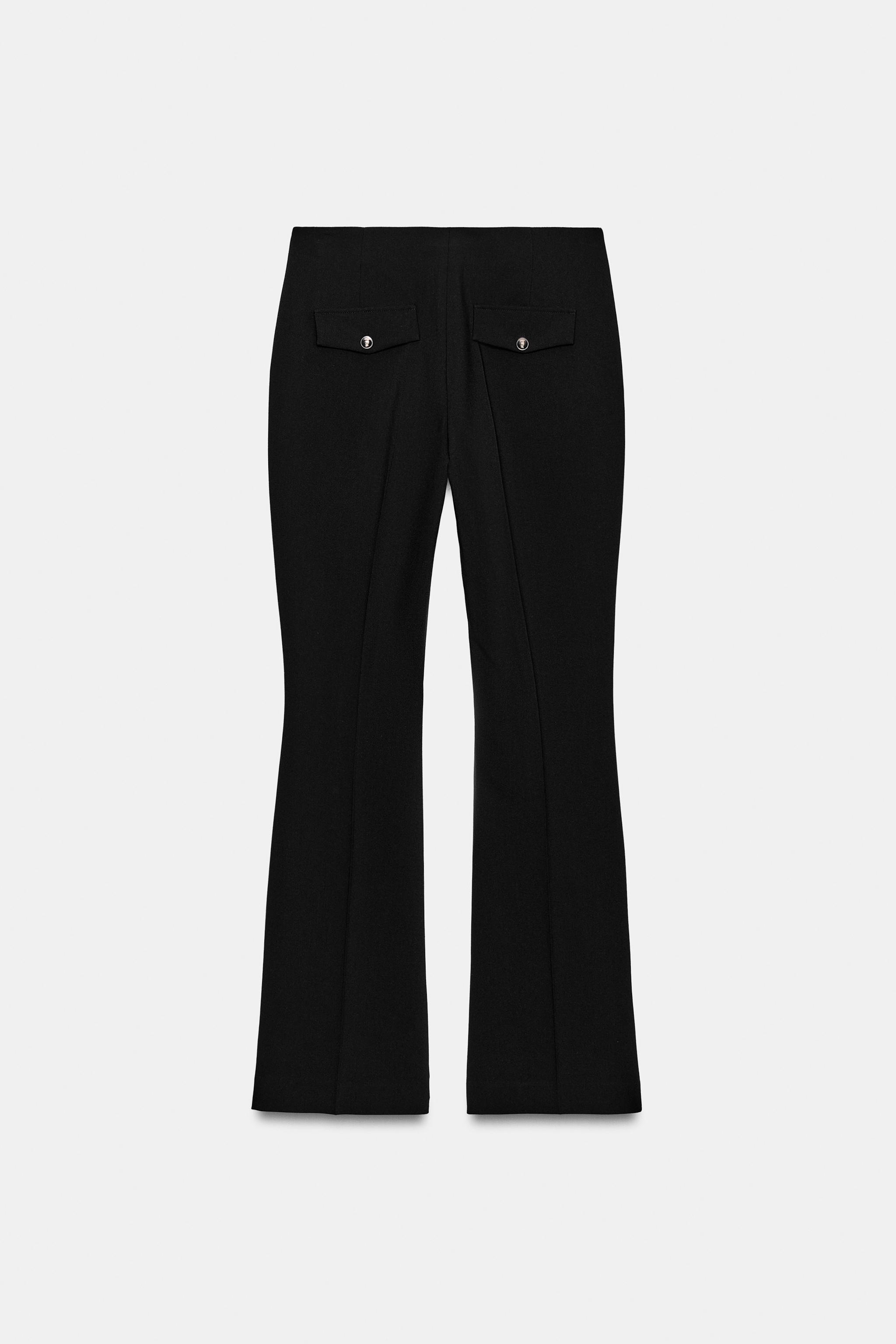 FLARE BUTTON PANTS